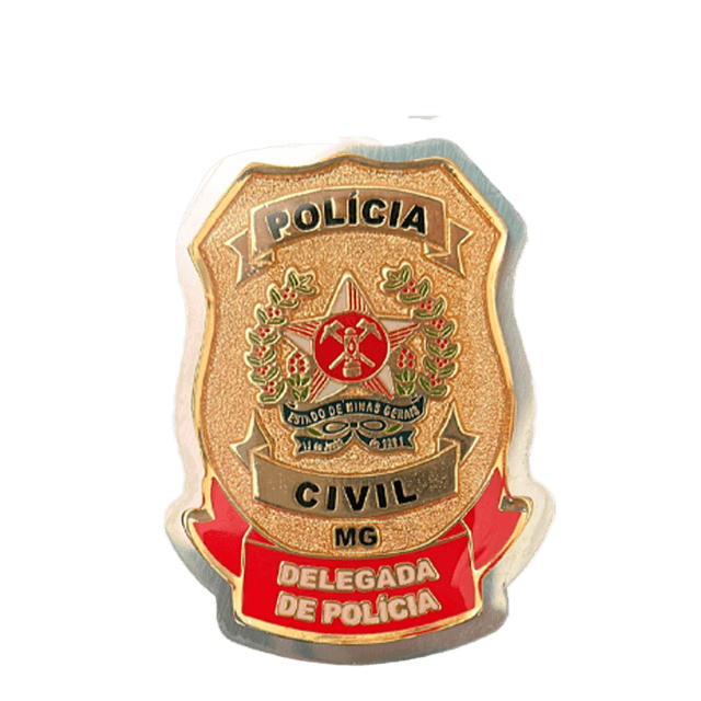 Distintivo PCMG Delegado Masculino
