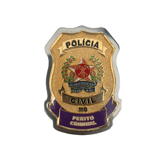 Distintivo PCMG Perito Masculino