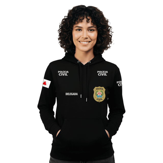 Moleton PCMG Delegada Feminino