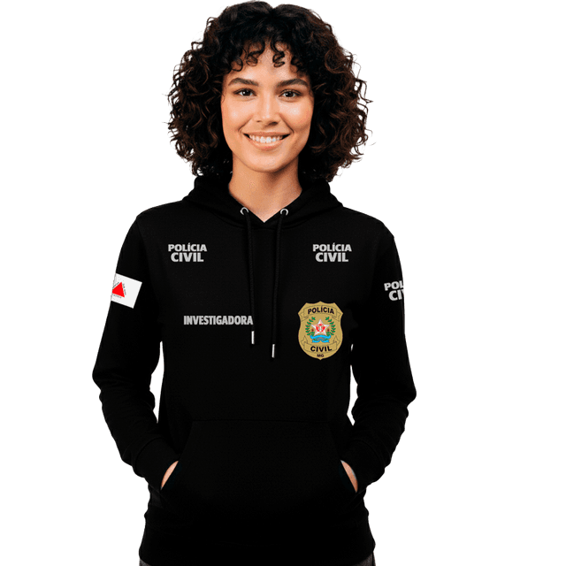 Moletom PCMG Investigadora Feminino
