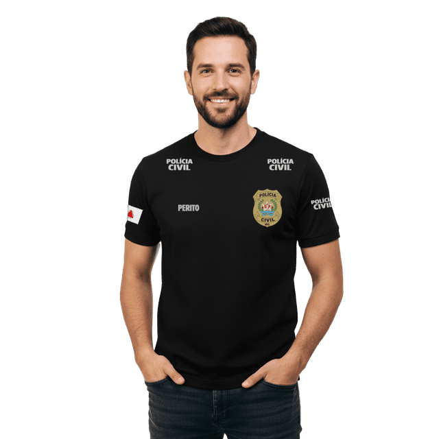 Camisa Gola PCMG Perito Masculina
