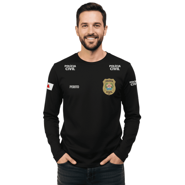 Camisa Manga PCMG Perito Masculina