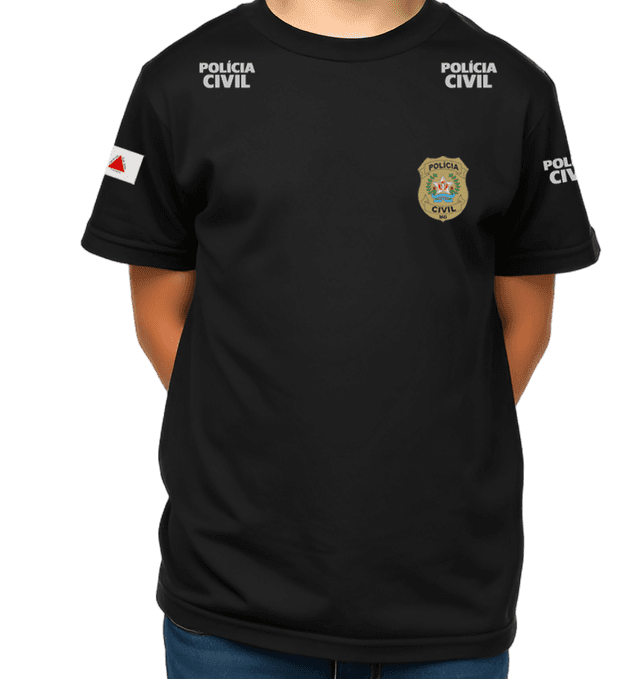 Camisa Infantil PCMG Médico Legista Masculina