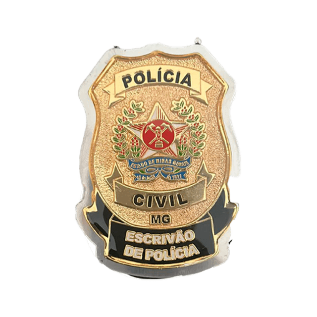 Distintivo PCMG Escrivão Masculino