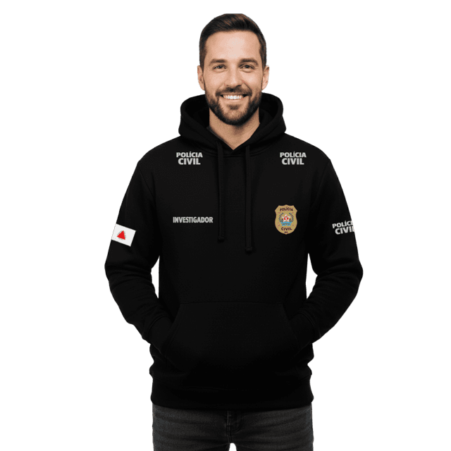 Moletom PCMG Investigador Masculino